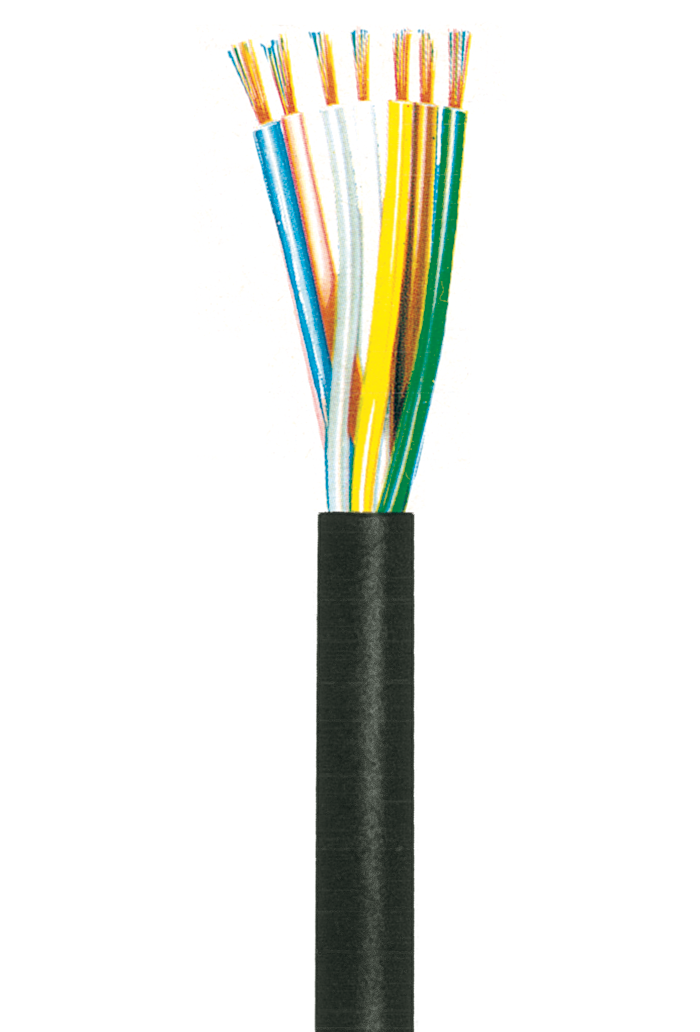 Highly flexible Control Cable LifYY 0,5, 2 Cores