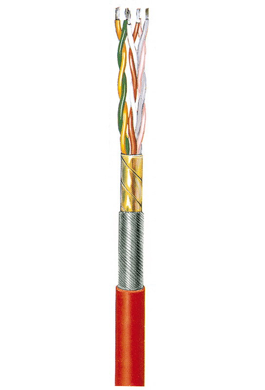 Control Cable, shielded, silicone insulated ASS-paired 0,14, 2 Cores