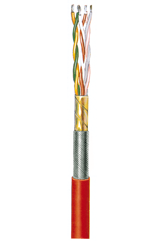 Control Cable, shielded, silicone insulated ASS-paired 0,25, 2 Cores