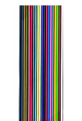 Flat Ribbon Cable, multicolored, tinned n x LiY 0,50, 2 Cores