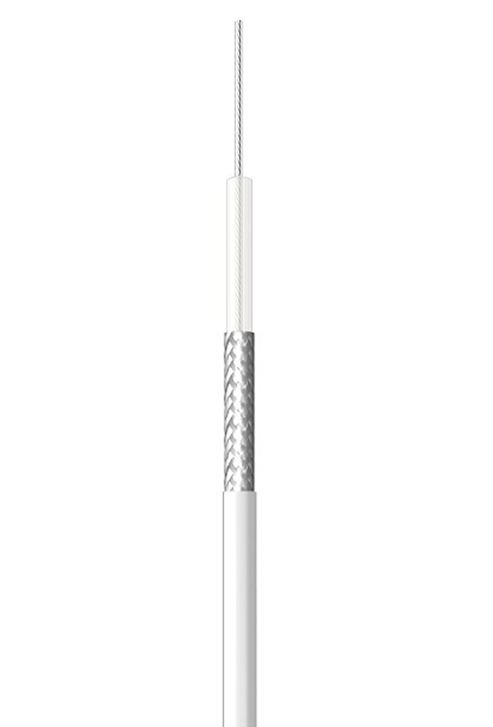 Hitzebeständige koaxiale Hochfrequenzleitung RG-187 A/U, 1 Ader