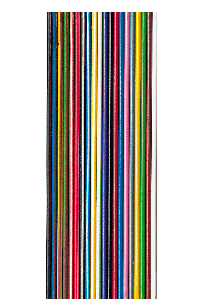 Flat Ribbon Cable AWG 28 multicolored, UL 2651, 10 Cores Flat Ribbon Cable AWG 28 multicolored, UL 2651, 10 Cores