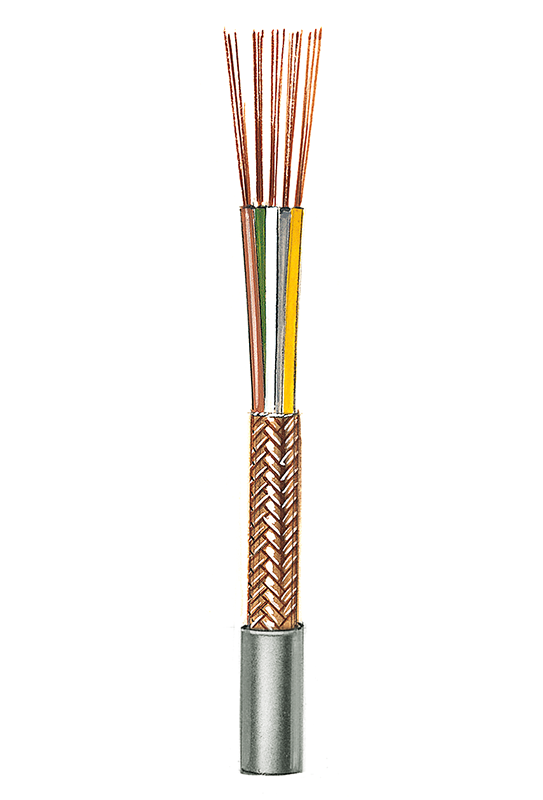 Geräteanschlussleitung/ Steuerleitung mit Gesamtabschirmung NF11 (5 x 0,14), 5 Adern